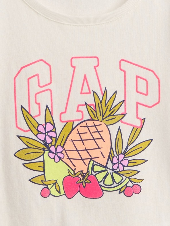 GAP Tricou cu logo pentru copii GAP