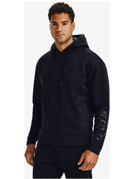 Under Armour Bluză cu glugă din fleece pentru bărbați Under Armour Recover Fleece Hoodie