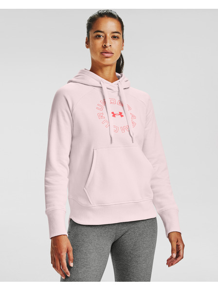 Under Armour Hanorac de damă Under Armour Rival Fleece Metallic Hoodie