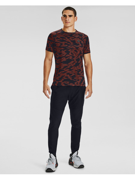 Under Armour Tricou compresiv pentru bărbați Under Armour HG Rush Fitted SS Printed