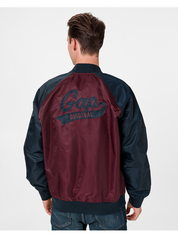 GAP Jachetă bomber cu logo GAP
