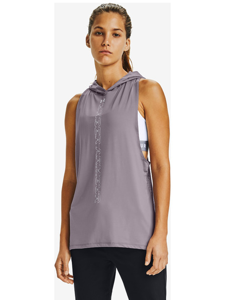 Under Armour Maiou cu glugă de damă Under Armour Armour Sport Hooded Tank