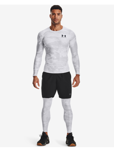 Under Armour Tricou de compresie bărbătesc Under Armour HG IsoChill Comp Print LS