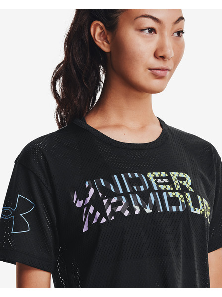 Under Armour Mesh Geo Graphic Tricou