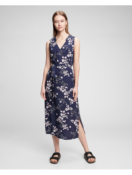 GAP Rochie zen neck maxi GAP