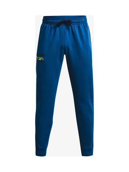 Under Armour Pantaloni de trening pentru bărbați Under Armour RIVAL FLC SIGNATURE JGR