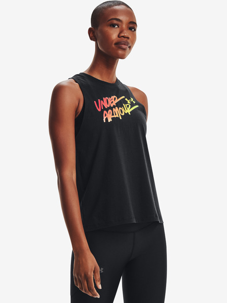 Under Armour Maiou pentru femei Under Armour Live 80s Graphic Muscle Tank