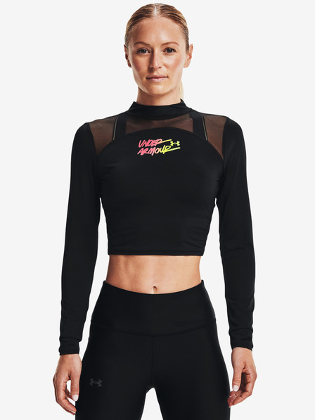 Under Armour Tricou pentru femei Under Armour HG Q3 Crop Mockneck