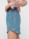 Pieces Pantaloni scurți largi cu dungi albastre Pieces Tiffany