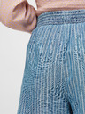 Pieces Pantaloni scurți largi cu dungi albastre Pieces Tiffany