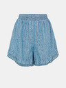 Pieces Pantaloni scurți largi cu dungi albastre Pieces Tiffany