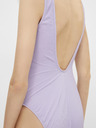 Pieces Tricou cu nasturi mov deschis Pieces Nancy