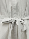 TOP SECRET Rochie cămașă gri deschis TOP SECRET