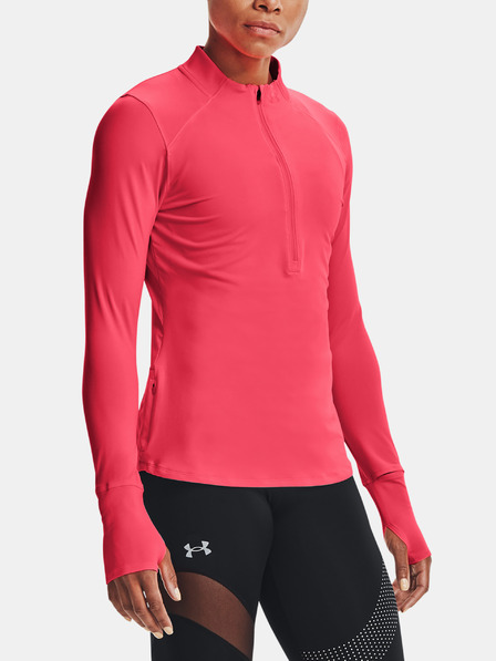 Under Armour Tricou Under Armour Qualifier Run 2.0 1/2 Zip pentru femei
