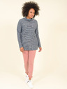 Brakeburn Tricou Brakeburn cu dungi albastre pentru femei