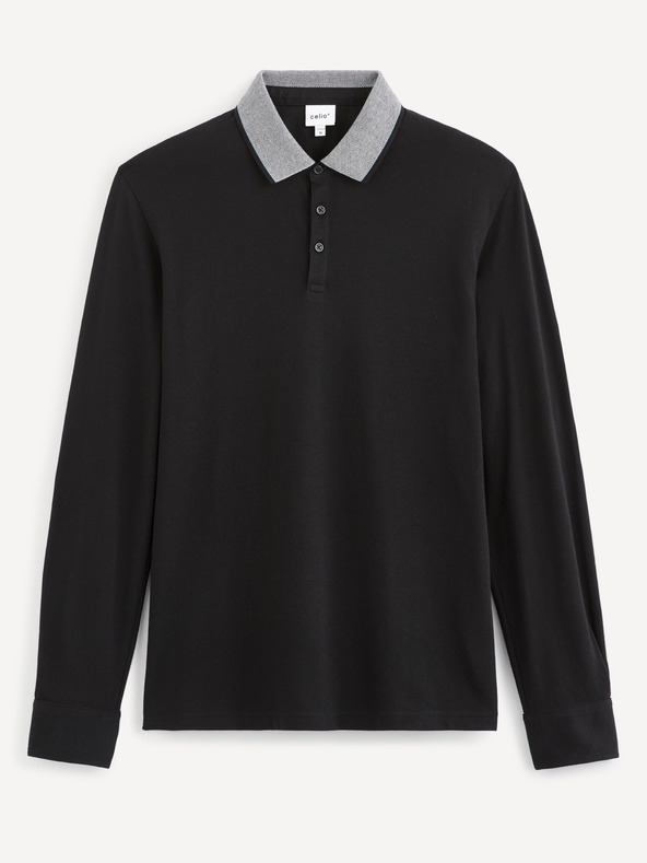 Celio Tricou polo negru Celio Sessicoml
