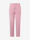 Pepe Jeans Pantaloni de trening roz pentru femei Pepe Jeans Calista