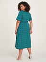 Tranquillo Rochie midi cu model, verde, pentru femei Tranquillo