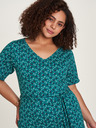 Tranquillo Rochie midi cu model, verde, pentru femei Tranquillo