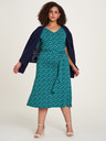 Tranquillo Rochie midi cu model, verde, pentru femei Tranquillo