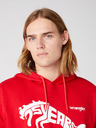 Wrangler Hanorac unisex cu model roșu Wrangler