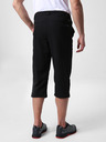 Loap Pantaloni sport trei sferturi negri pentru bărbați LOAP Uzis