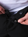 Loap Pantaloni sport trei sferturi negri pentru bărbați LOAP Uzis