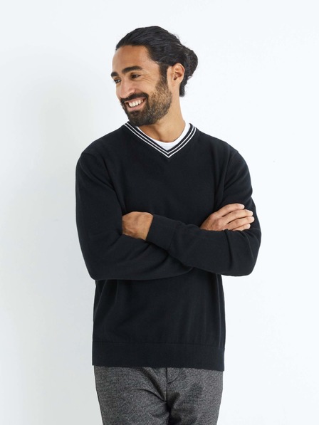 Celio Pulover negru pentru bărbați Celio Beretro