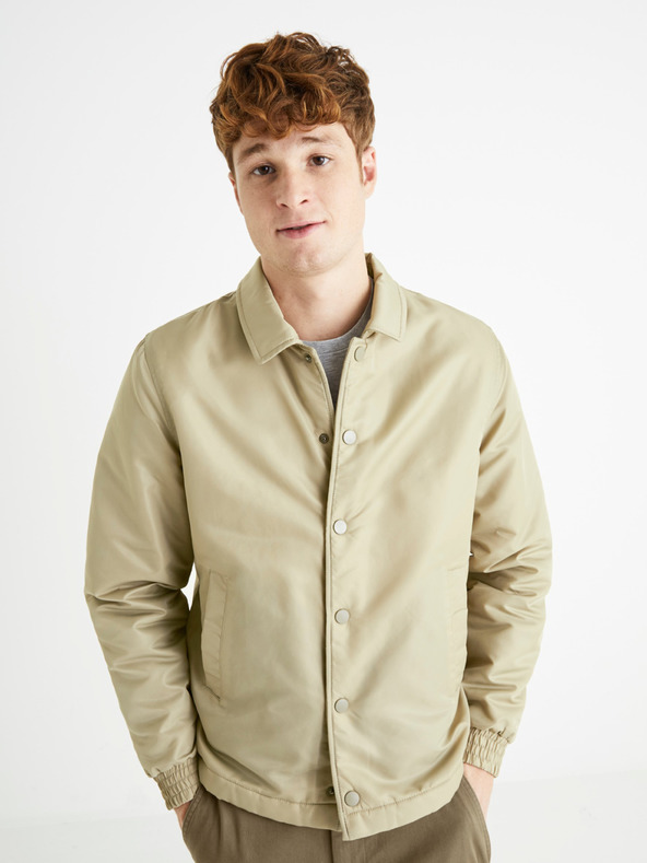 Celio Jachetă verde deschis pentru bărbați Celio