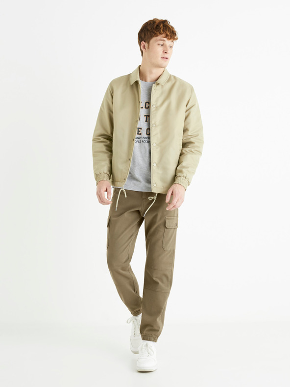 Celio Jachetă verde deschis pentru bărbați Celio