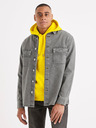 Celio Cămașă Denim gri pentru bărbați Celio Battery
