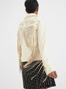 Desigual Desigual Santa Monica Cream Jachetă din denim pentru femei
