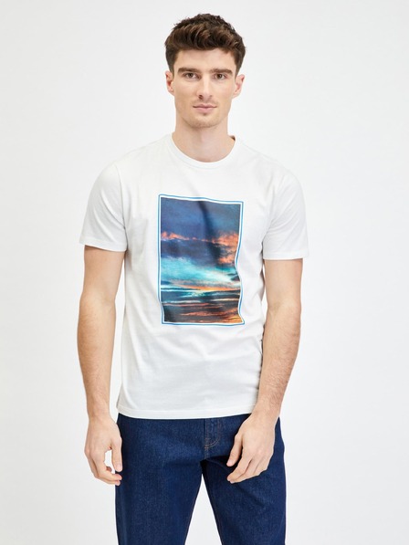 GAP Tricou cu imprimeu sunset GAP