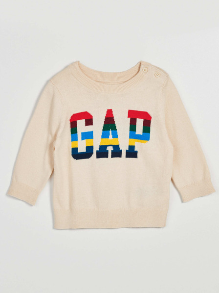 GAP Baby pulover cu logo GAP