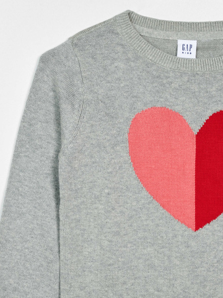 GAP Pulover cu inimă pentru copii GAP