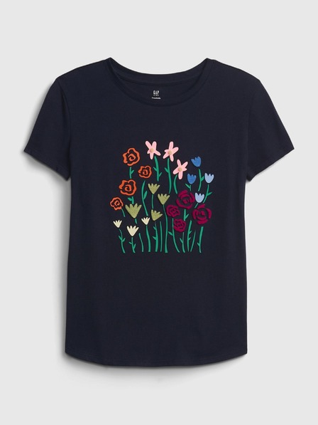 GAP Tricou pentru copii cu flori GAP