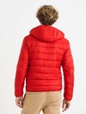 Celio Jachetă ușoară matlasată roșie pentru bărbați Celio Vububble