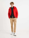 Celio Jachetă ușoară matlasată roșie pentru bărbați Celio Vububble