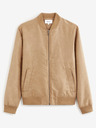 Celio Bomber pentru bărbați maro deschis din piele de căprioară Celio Budain