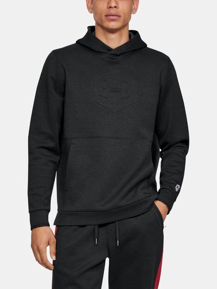 Under Armour Bluză cu glugă bărbătească Under Armour Athlete Recovery Fleece Graphic Hoodie-B