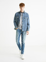 Celio Cămașă din denim albastră pentru bărbați Celio Battery