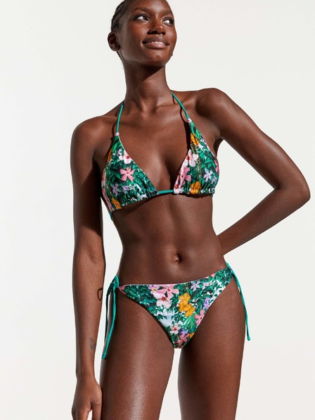 Desigual Top bikini Desigual Berenice I verde pentru femei