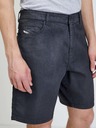 Diesel Pantaloni scurți din denim pentru bărbați Diesel gri închis