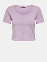 ONLY Top de cultură violet deschis ONLY Penelope