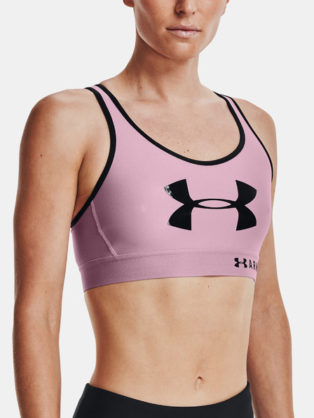 Under Armour Sutien pentru femei Under Armour Armour Mid Keyhole Graphic