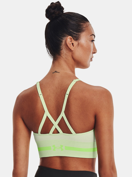 Under Armour Sutien damă Under Armour UA Seamless Low Long Htr Bra