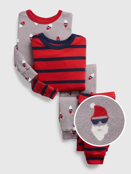 GAP Baby pijamale Santa 2 bucăți GAP