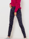 CAMAIEU Pantaloni slim fit cu model albastru închis CAMAIEU