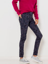 CAMAIEU Pantaloni slim fit cu model albastru închis CAMAIEU
