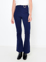 CAMAIEU Pantaloni bootcut cu talie înaltă albastru închis CAMAIEU